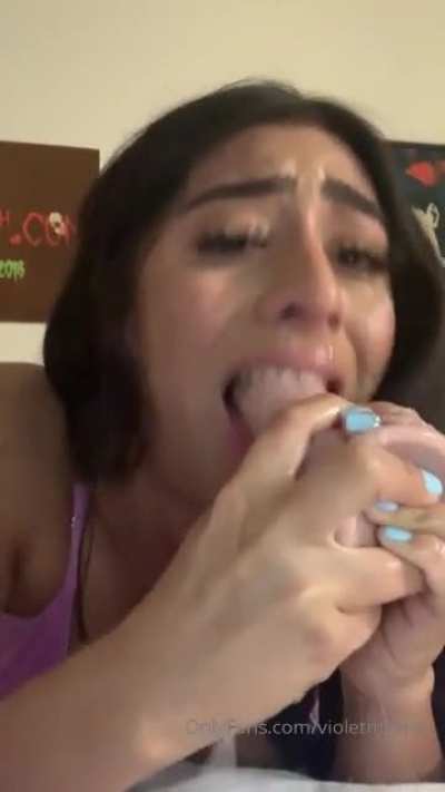 VM sloppy dildo