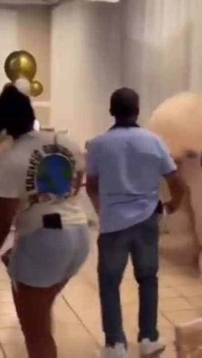 Fight breaks out at a gender reveal party