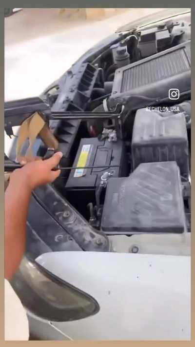 Fascinating use of the AK.