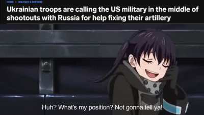 Ukrainian artillery operator calling USA when it jammed in the middle of fighting.