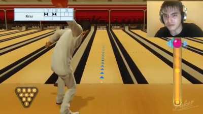 Trying three Strikes to get the TURKEY goes like
