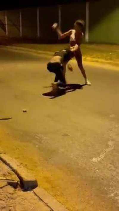 Hooker fight.