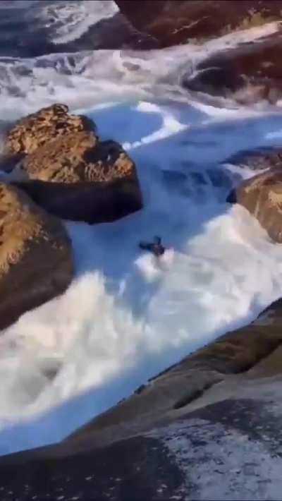 At first, I thought it was a shark, but that&rsquo;s honestly more terrifying