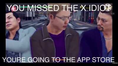 YOU MISSED THE X