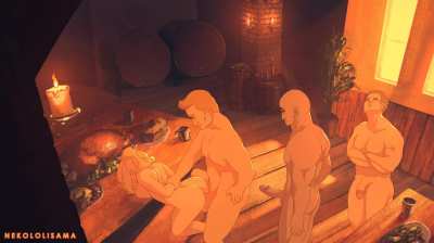 Using the tavern's barmaid~