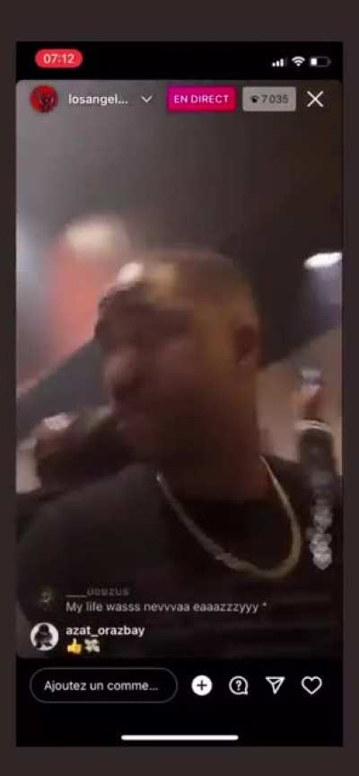 The studio reacting to Kanye&rsquo;s verse. Iconic