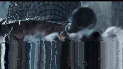 While rewatching Save Private Ryan I noticed a funny scene