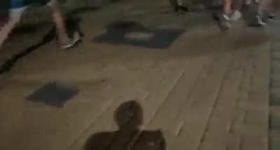 Russian Drive-by caught on cam - Cameraman gets nailed СУКА бЛЯТЬ (cyka blyat)