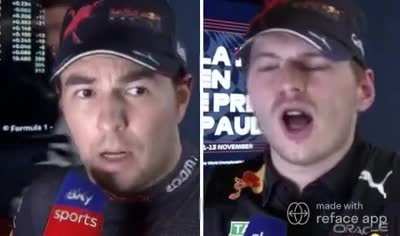Checo&rsquo;s message to Max after Brazil