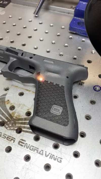 Laser doing it&rsquo;s thing.
