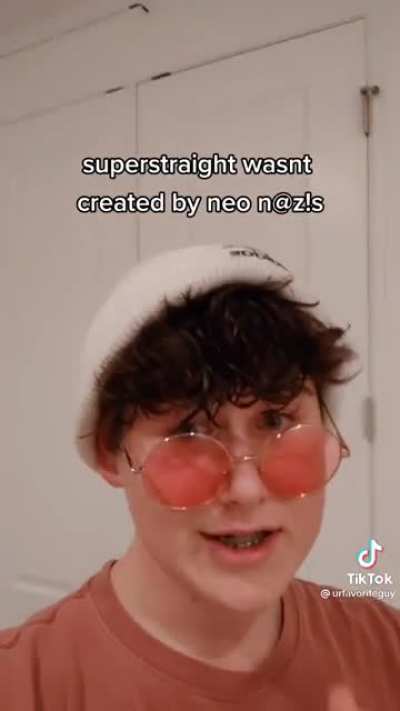 For those whom think that super straight is made by nazi&rsquo;s