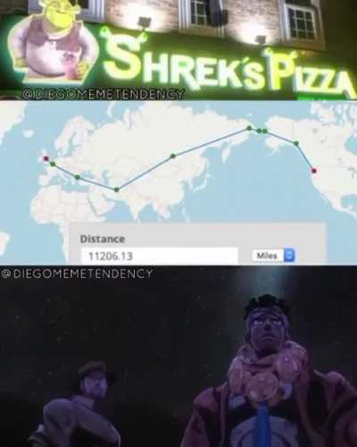 sherek&acute;s pizza