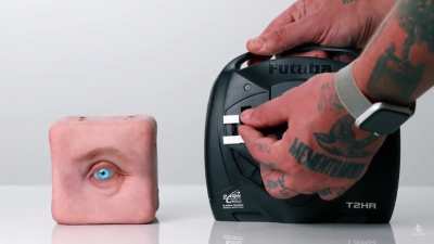 ATBGE on this creepy animatronic eye cube
