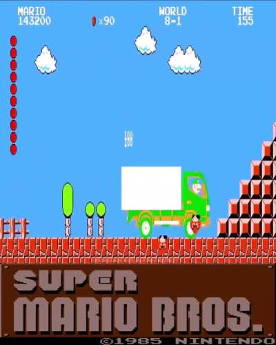 On my way to save Princess Peach's a** from Bowser bro. Hope she's still in same tower!!