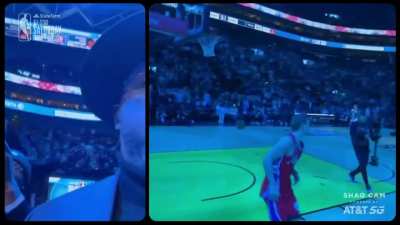 [Highlight] Mac McClung with a smooth 360 pause windmill for his 2nd dunk of the AT&T Slam Dunk Contest