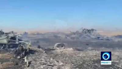 Iran downed US aircraft in operation to extract US Airman. Visuals from Iran News TV