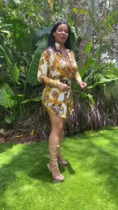In the garden