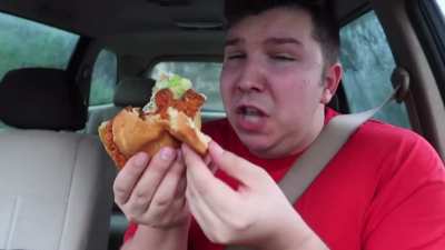 Popeye chicken sandwich :(