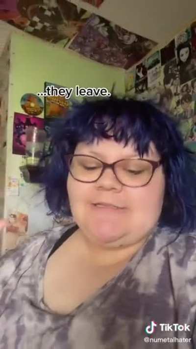 Yeah I would leave too. I&rsquo;m not fucking your cosplay after the date&hellip;