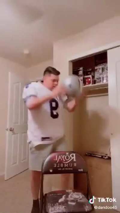 Actual footage of me last night