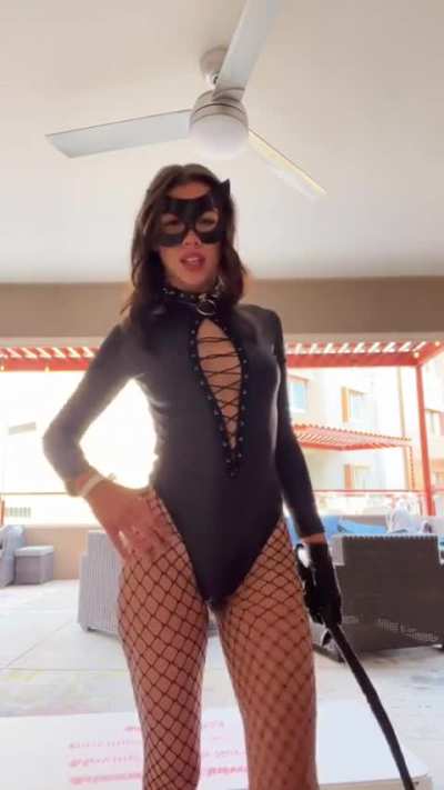 Slutty cat costume