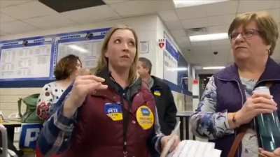 2020 Iowa Caucuses: Iowa blue dog Democrat FREAKS out and tries to change her vote after finding out that Pete Buttigieg is gay