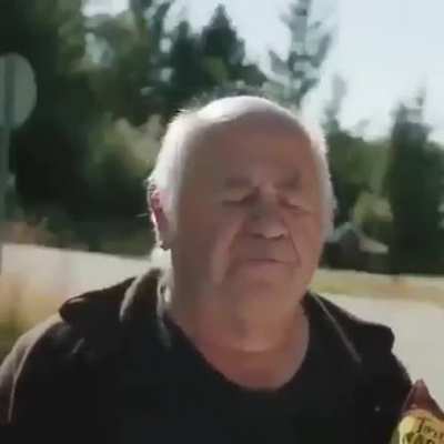 The old man&rsquo;s look got me