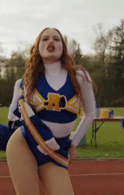 Madelaine Petsch as a cheer leader would be extremely effective