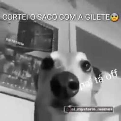 Pai t&aacute; triste galera 😔😔