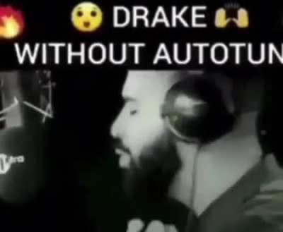 Drake without Autotune sound diffy 🫣🙄🫣🫣🗣🗣❓❓❓