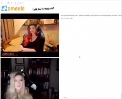 only on omegle (sound on)