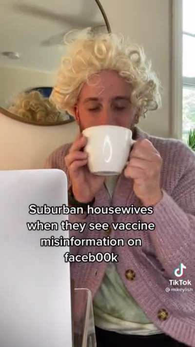 Karen's when they see vaccine misinformation on Facebook