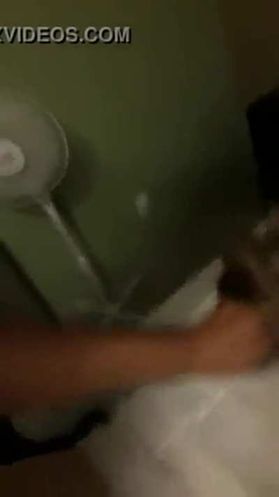 Blonde slut on phone with BF getting smashed by her side guy [REAL]