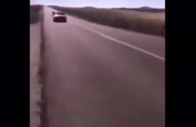 60mph high five, hand turns red