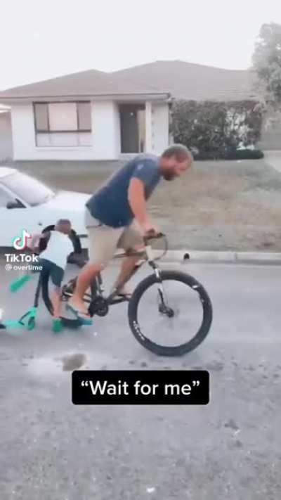 wait for me!