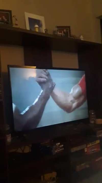 I was casually watching tv while on reddit and barely caught this legendary scene