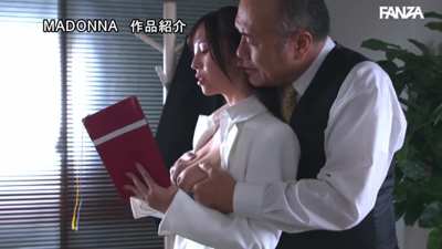 "Honey, Mr. Ozawa showed me what he expects and I'm certain he'll be happy with my performance!" ... Aya Ueha in JUQ-551