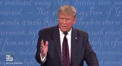 Trump and Biden discuss Chris brown