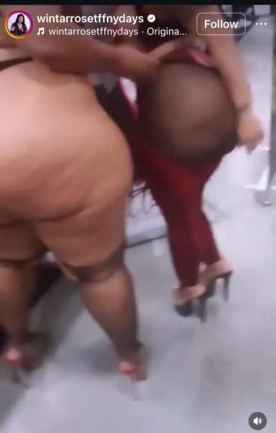 Scarlett Fever can&rsquo;t believe how much bigger Tiffany Days booty is than hers
