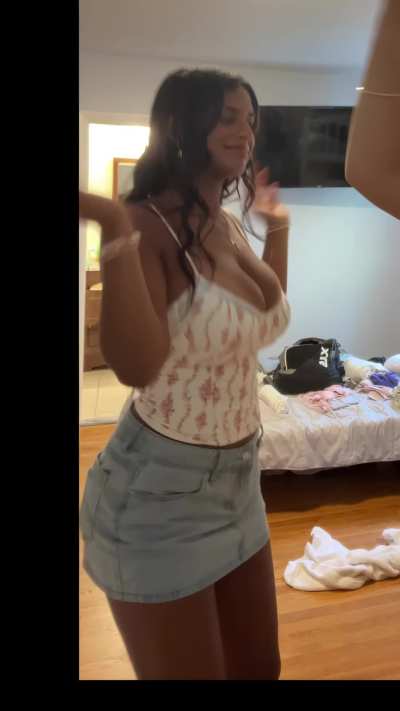 Jean Skirt