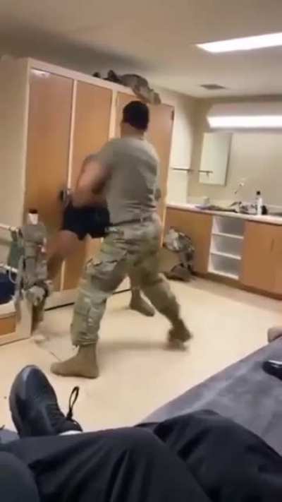 some good fighting with good sportsmanship