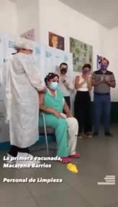 En Quilmes aplican una vacuna invisible