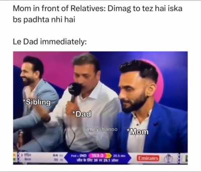 Dad showing me my place