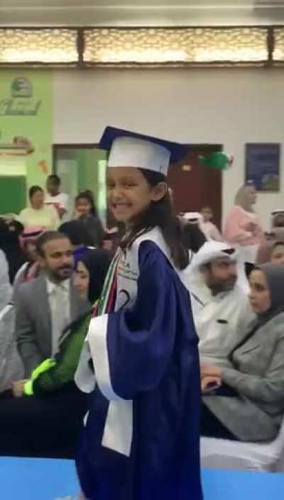 Proud graduate