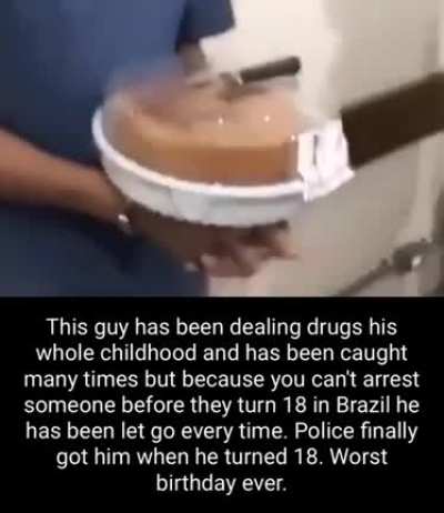 Well at least he got cake&hellip;.