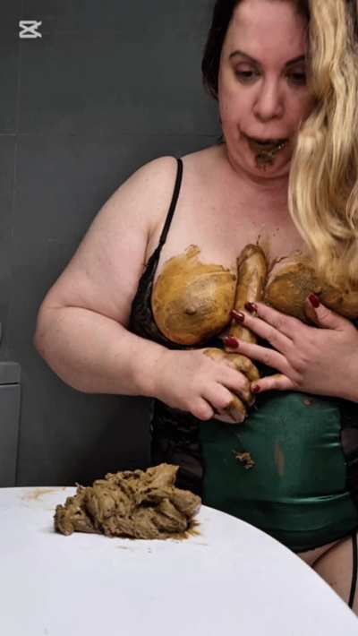 Eating and gagging