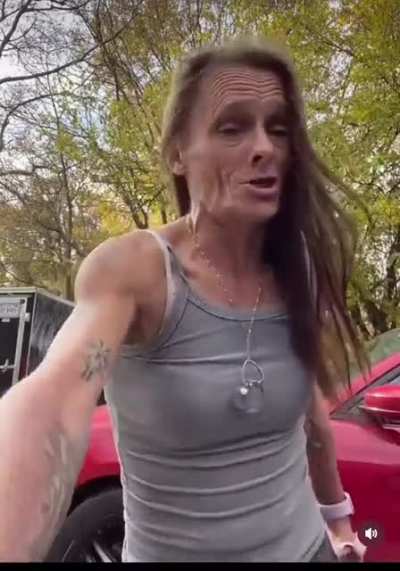 I&rsquo;m telling the kids this is Steven Tyler, seems she took just enough lol.