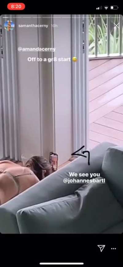 From her sister&rsquo;s IG story
