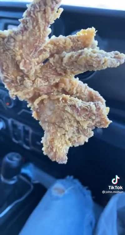 I don&rsquo;t think that&rsquo;s chicken... 😳