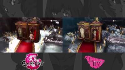 Catherine Full Body vs Catherine (Side by Side   キャサリン・フルボディ    PS3   PS4)